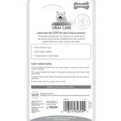 Nylabone Advanced Oral Care Finger Brush For Dogs (2 ct)