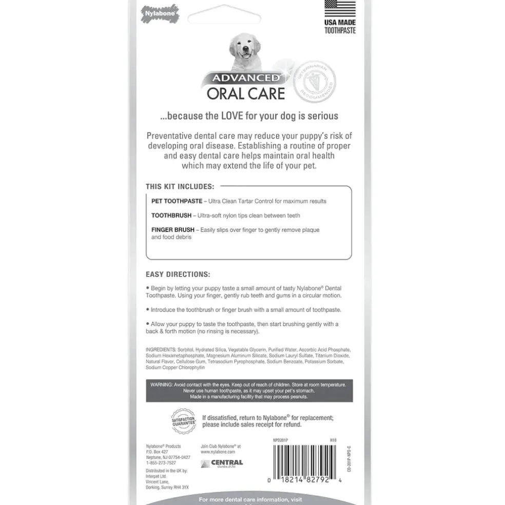 Nylabone Advanced Oral Care Puppy Dental Kit