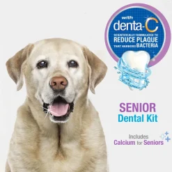 Nylabone Advanced Oral Care Senior Dog Dental Kit
