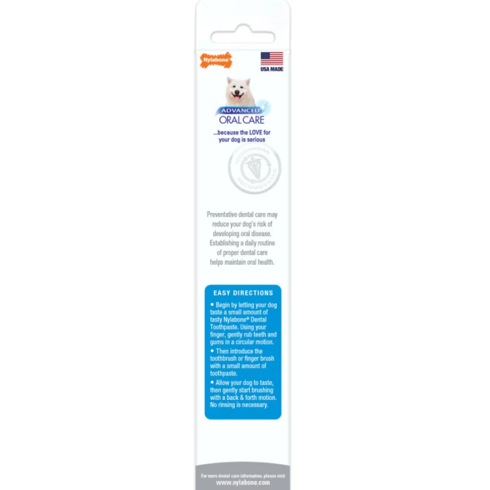 Nylabone Advanced Oral Care Tartar Control Dog Toothpaste (2.5 oz)
