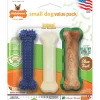 Nylabone Healthy Edibles and Flexi Chew Value Pack, Chicken & Bacon Flavor, X-Small