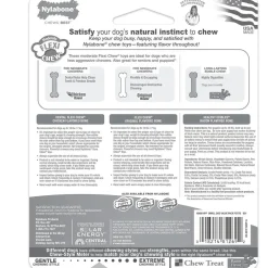 Nylabone Healthy Edibles and Flexi Chew Value Pack, Chicken & Bacon Flavor, X-Small
