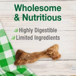 Nylabone Healthy Edibles Broth Bone Ham Flavor Dog Treats
