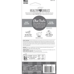 Nylabone Healthy Edibles Natural Dog Chews Long Lasting Turkey & Apple Treats for Dogs