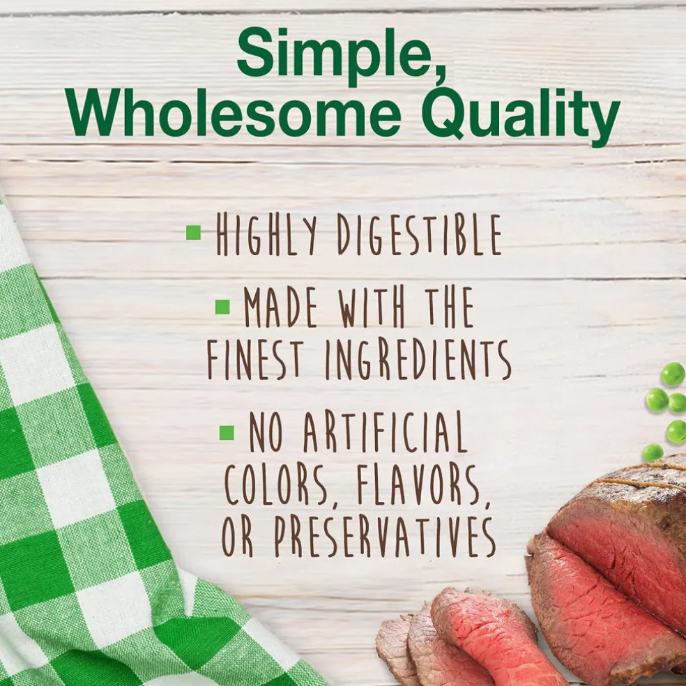 Nylabone Healthy Edibles Natural Long Lasting Roast Beef Flavor Dog Chew Treats