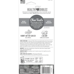 Nylabone Healthy Edibles Natural Long Lasting Peanut Butter Flavor Dog Treats - X-Large/Souper (1 ct)