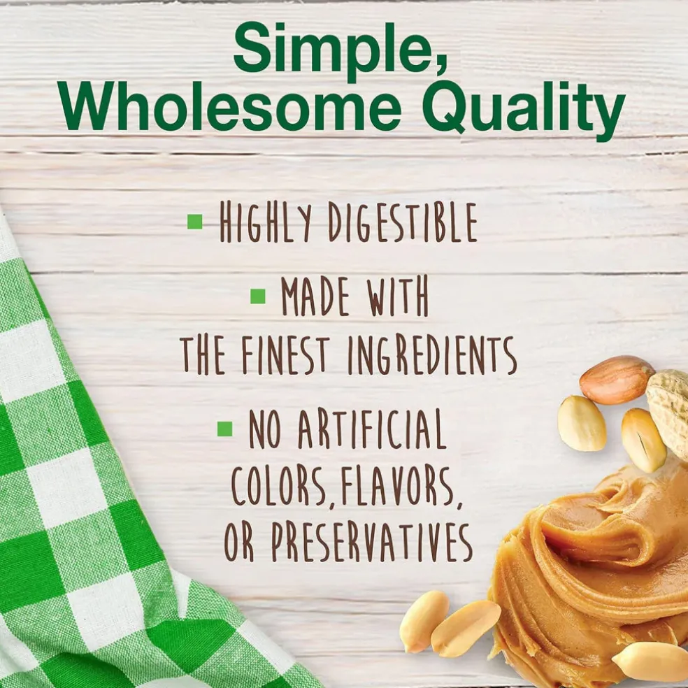 Nylabone Healthy Edibles Natural Long Lasting Peanut Butter Flavor Dog Treats - X-Large/Souper (1 ct)
