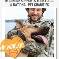 Nylabone Healthy Edibles WILD Natural Long Lasting Venison Flavor Dog Chew Treats - Large/Giant, 1-count
