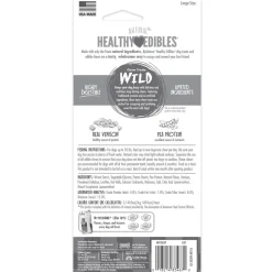 Nylabone Healthy Edibles WILD Natural Long Lasting Venison Flavor Dog Chew Treats - Large/Giant, 1-count