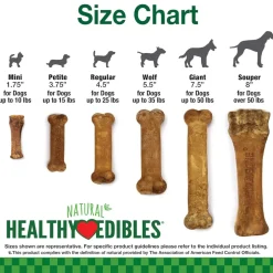 Nylabone Healthy Edibles with DHA Sweet Potato & Turkey Flavor Puppy Chew Treats