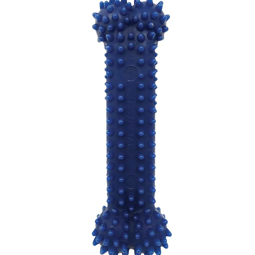 Nylabone Moderate Chew FlexiChew Dental Chew Toy, Textured Bone, Chicken Flavor
