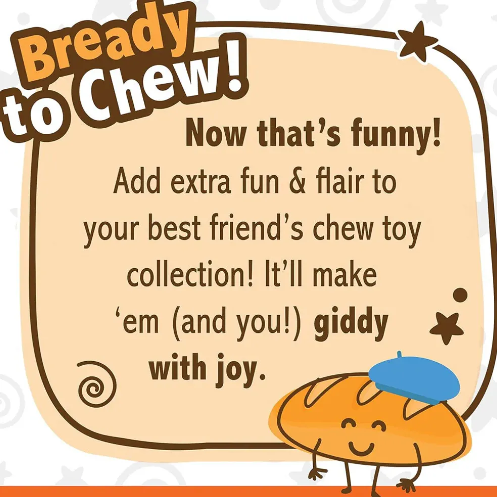 Nylabone Power Chew Baguette Dog Toy Roast Chicken Flavor, Large