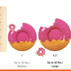 Nylabone Power Chew Donut Bacon Glazed Flavor Dog Toy