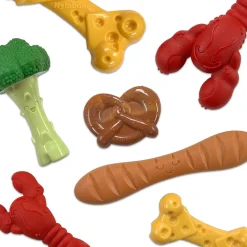 Nylabone Power Chew Lobster Dog Toy, Red