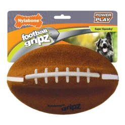 Nylabone Power Play Football Gripz Dog Toy