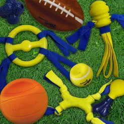 Nylabone Power Play Football Gripz Dog Toy
