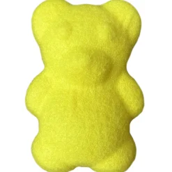 Nylabone Power Play Tennis Teddy Gripz Bear Dog Toy, Medium/Wolf