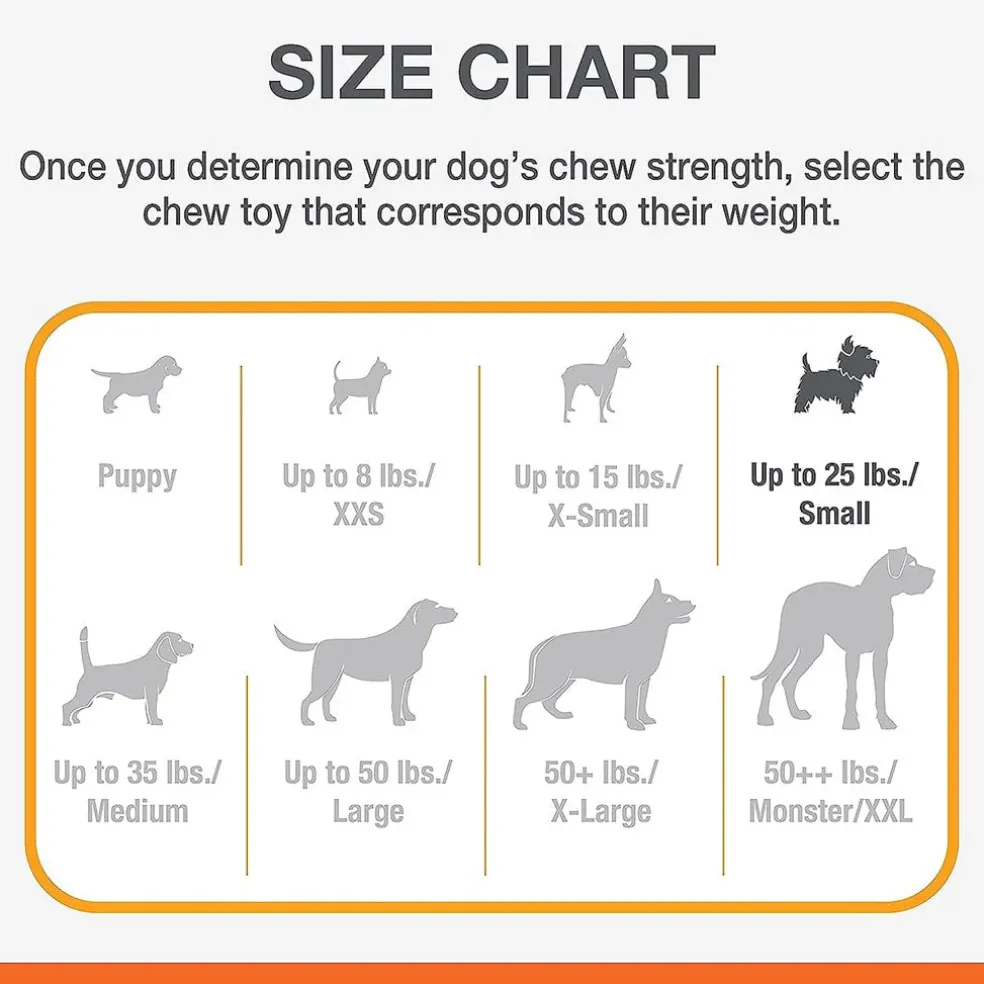 Nylabone Puppy Chew Freezer Teething Chill'n Chew Dog Toy, Peanut Butter Flavor, Small/Regular