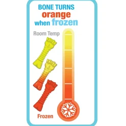 Nylabone Puppy Chew Freezer Teething Chill & Chew Dog Toy, Lamb & Apple Flavor, Small/Regular