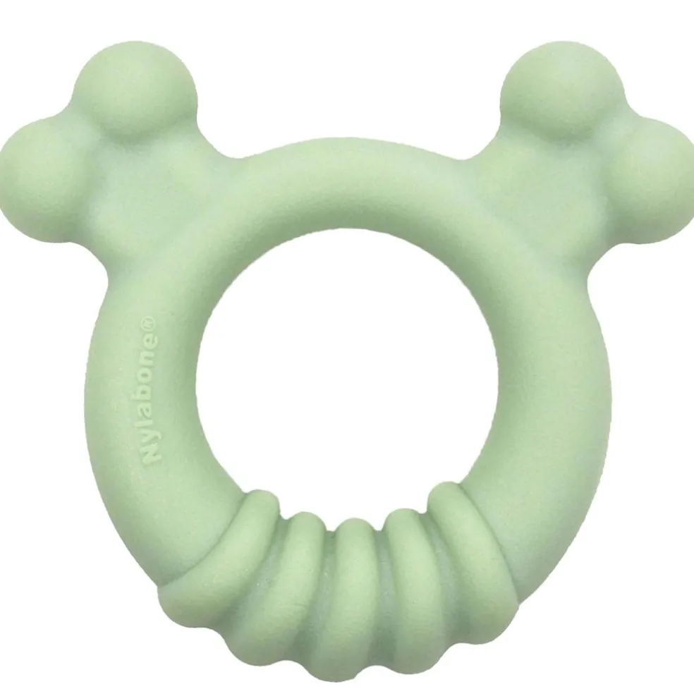 Nylabone Sensory Material Puppy Teething Ring Chicken Flavor, Small