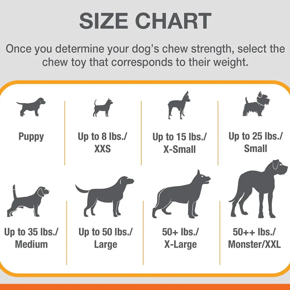 Nylabone Sneaky Snacker Bacon Flavor Dog Treat Toy, Orange