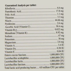 Oasis Alive & Well Probiotic Fizz-Tablets for Birds (6 ct)
