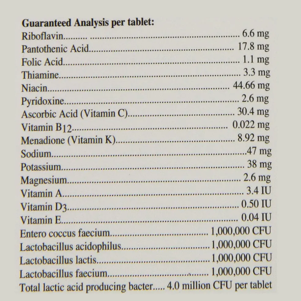 Oasis Alive & Well Probiotic Fizz-Tablets for Birds (6 ct)