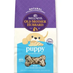 Old Mother Hubbard Puppy Mini Oven Baked Dog Biscuits Treats, 20-oz