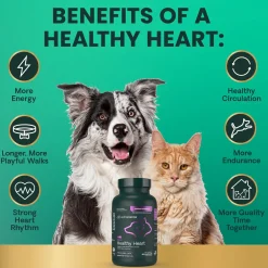 Omega Healthy Heart Capsules for Cats and Dogs