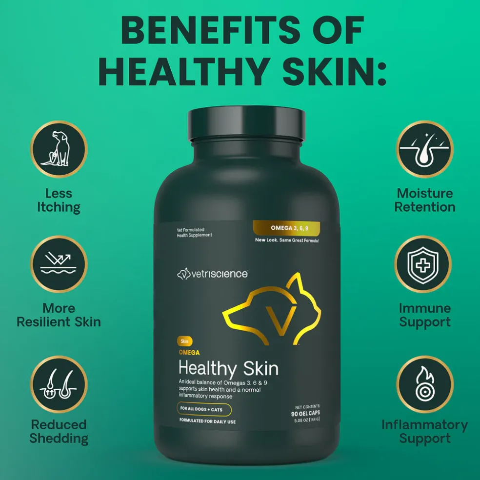 Omega Healthy Skin Capsule for Cats and Dogs