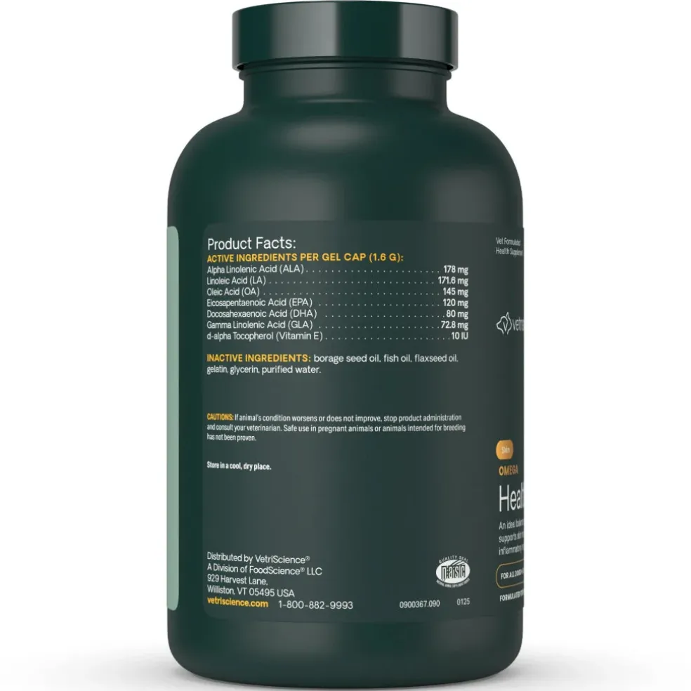 Omega Healthy Skin Capsule for Cats and Dogs