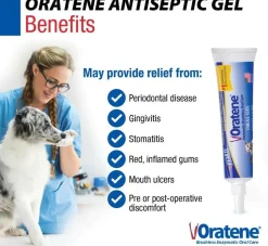 Oratene Brushless Oral Gel for Dogs & Cats (1oz)