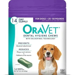 ORAVET Dental Hygiene Chews For Medium Dogs 25-50 lbs
