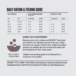 ORIJEN Fit & Trim Grain-Free High-Protein Premium Dry Cat Food