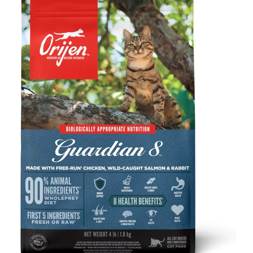 ORIJEN Guardian 8 Grain-Free High-Protein Premium Dry Cat Food