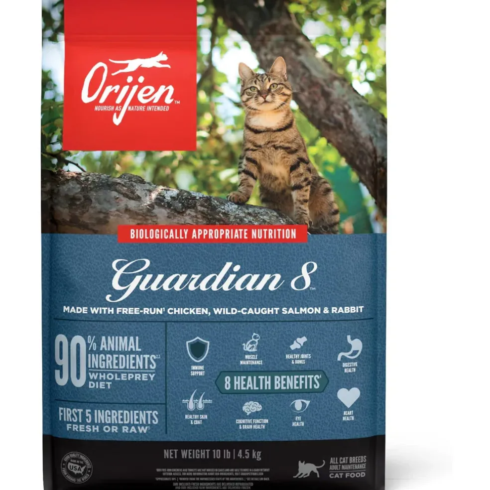 ORIJEN Guardian 8 Grain-Free High-Protein Premium Dry Cat Food