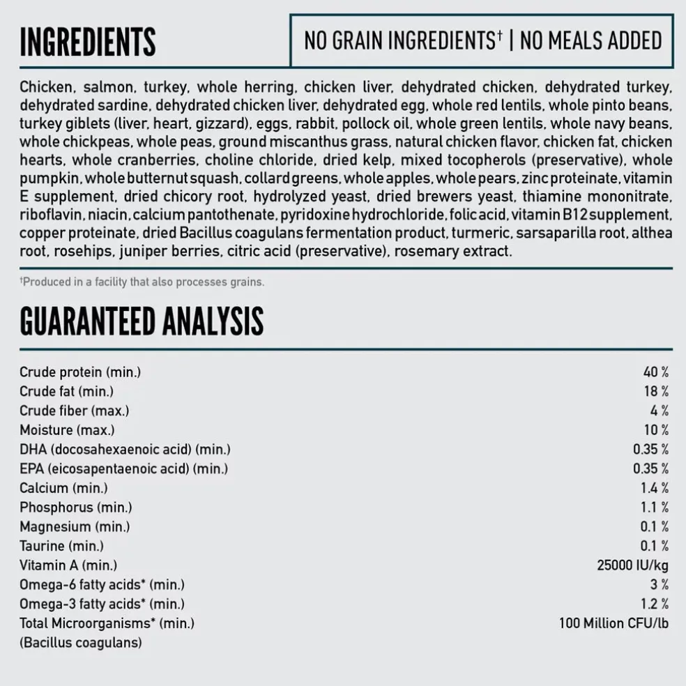 ORIJEN Guardian 8 Grain-Free High-Protein Premium Dry Cat Food