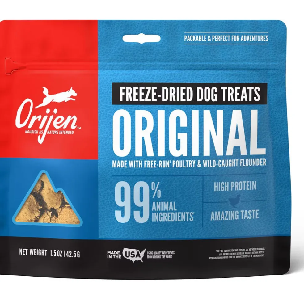 ORIJEN Original Grain-Free High-Protein Freeze-Dried Dog Treats