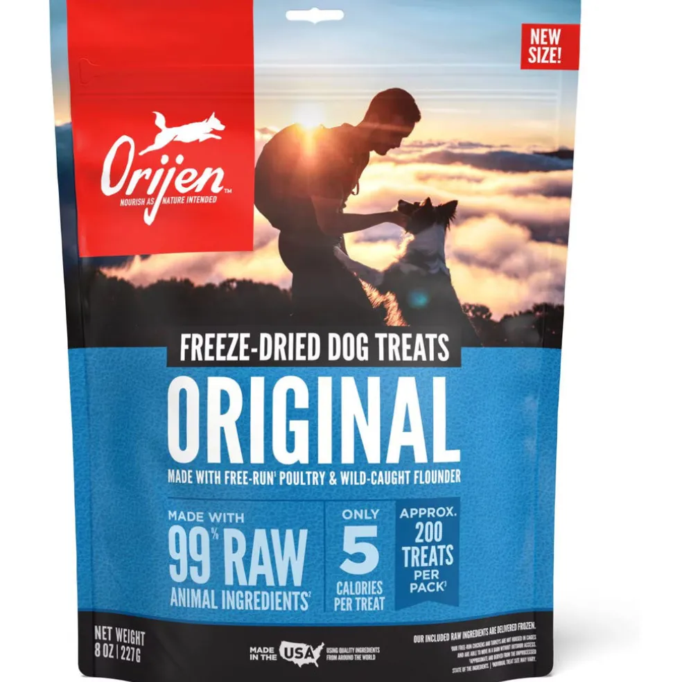 ORIJEN Original Grain-Free High-Protein Freeze-Dried Dog Treats