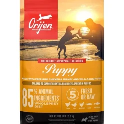 ORIJEN Puppy Grain-Free High-Protein Dry Dog Food