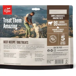 ORIJEN Ranch-Raised Beef Grain-Free High-Protein Freeze Dried Dog Treats, 3.25-oz bag