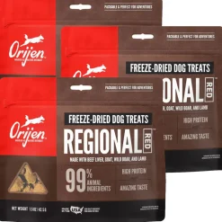 ORIJEN Regional Red Grain-Free High-Protein Freeze-Dried Dog Treats