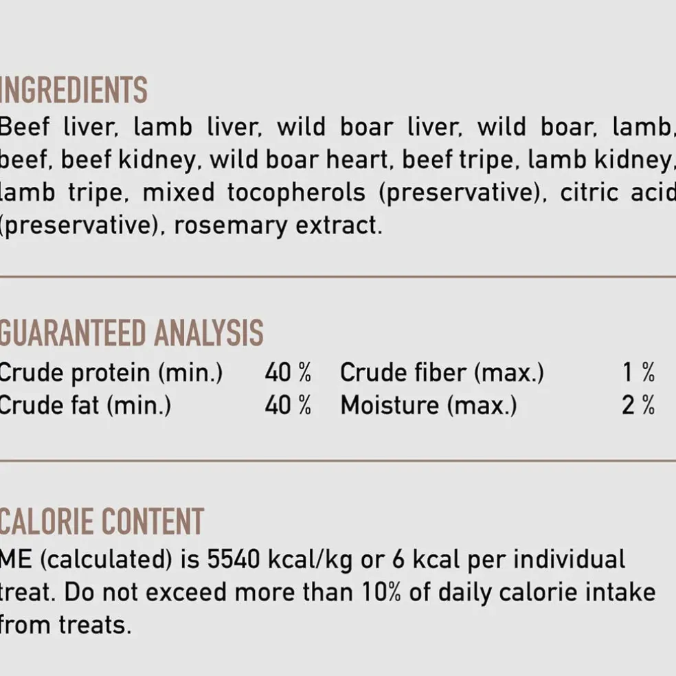 ORIJEN Regional Red Grain-Free High-Protein Freeze-Dried Dog Treats