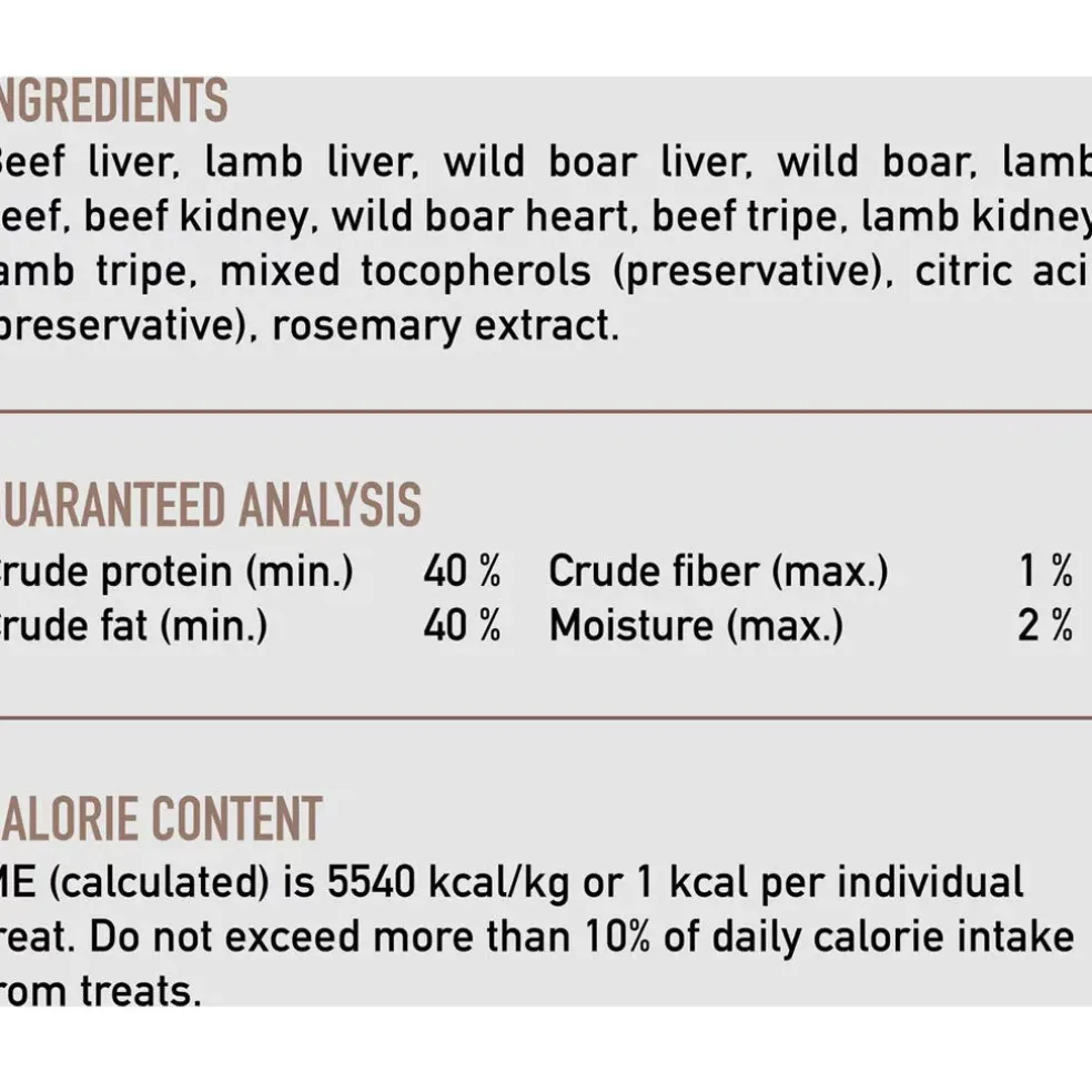 ORIJEN Regional Red Grain-Free High-Protein Raw Animal Ingredients Freeze Dried Cat Treats, 1.25-oz bag