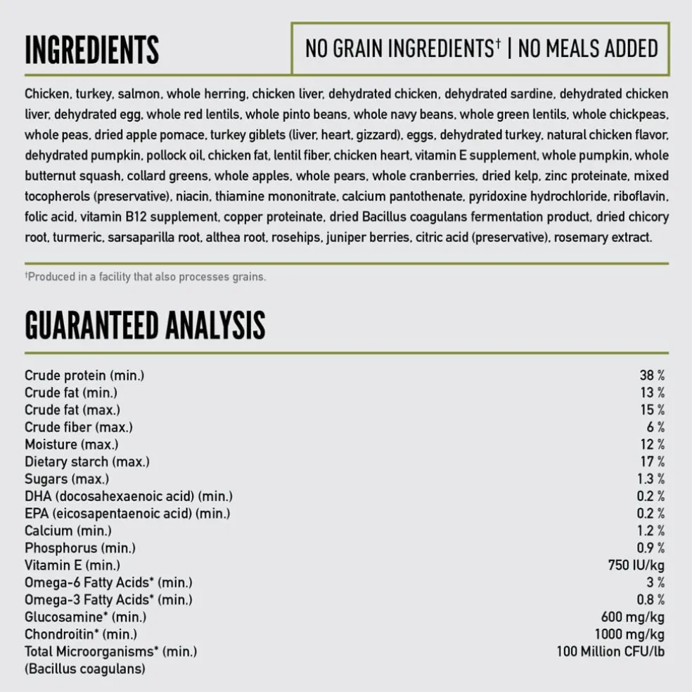 ORIJEN Senior Grain-Free High-Protein Dry Dog Food