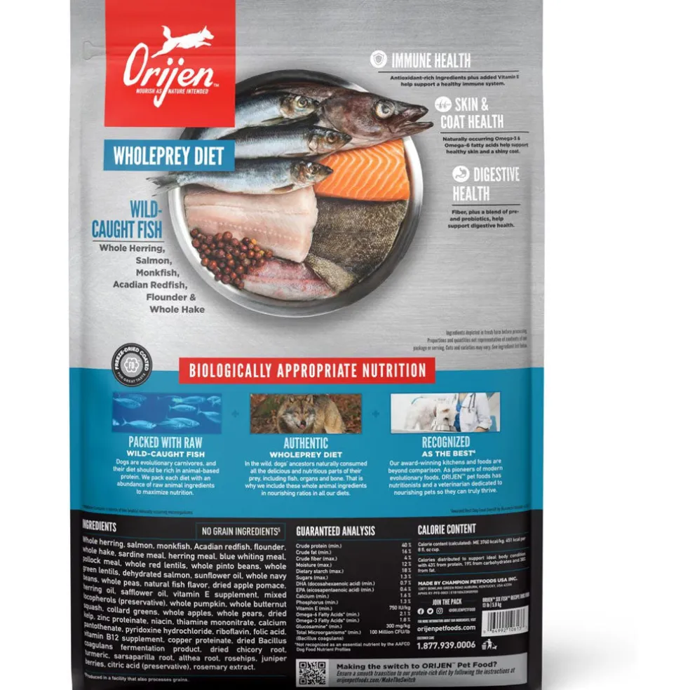 Orijen Six Fish Recipe Dry Dog Food