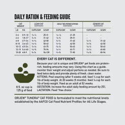 ORIJEN Tundra Grain-Free High-Protein Premium Dry Cat Food, 4-lb