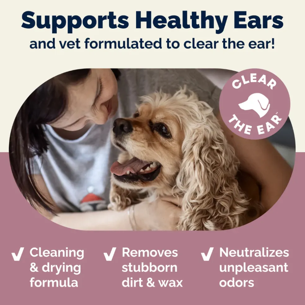 Oticbliss Ear Cleaning Flush For Dogs & Cats, 8 oz