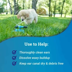 OtiRinse Ear Cleansing/Drying Solution for Dogs & Cats (8 oz)