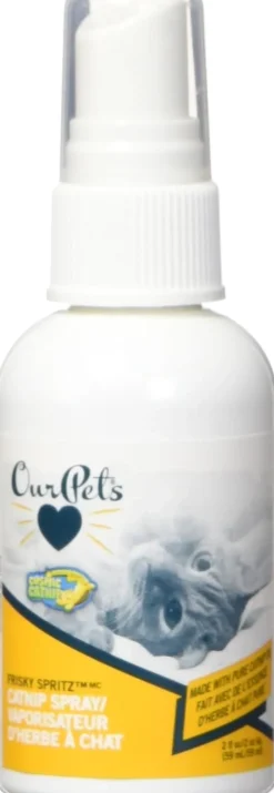 OurPets Frisky Spritz Catnip Spray For Cats (2 oz)